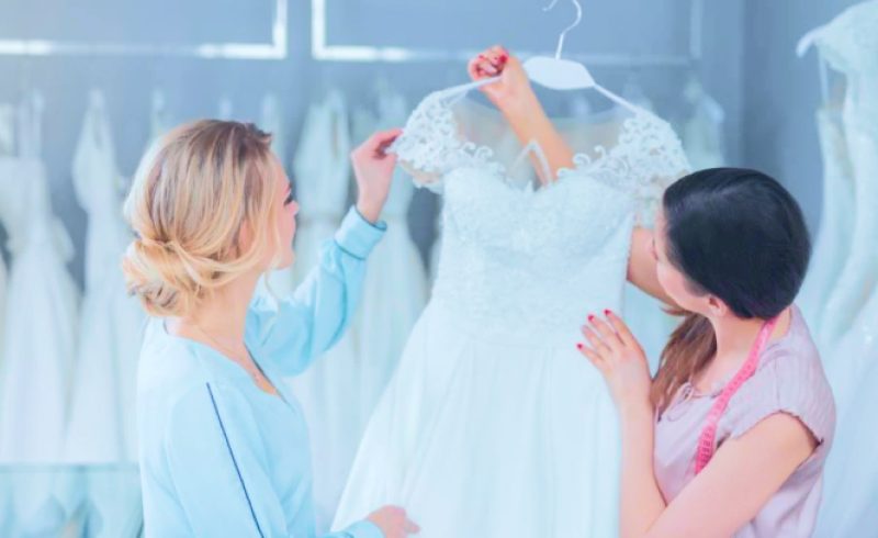 wedding dress cleaning